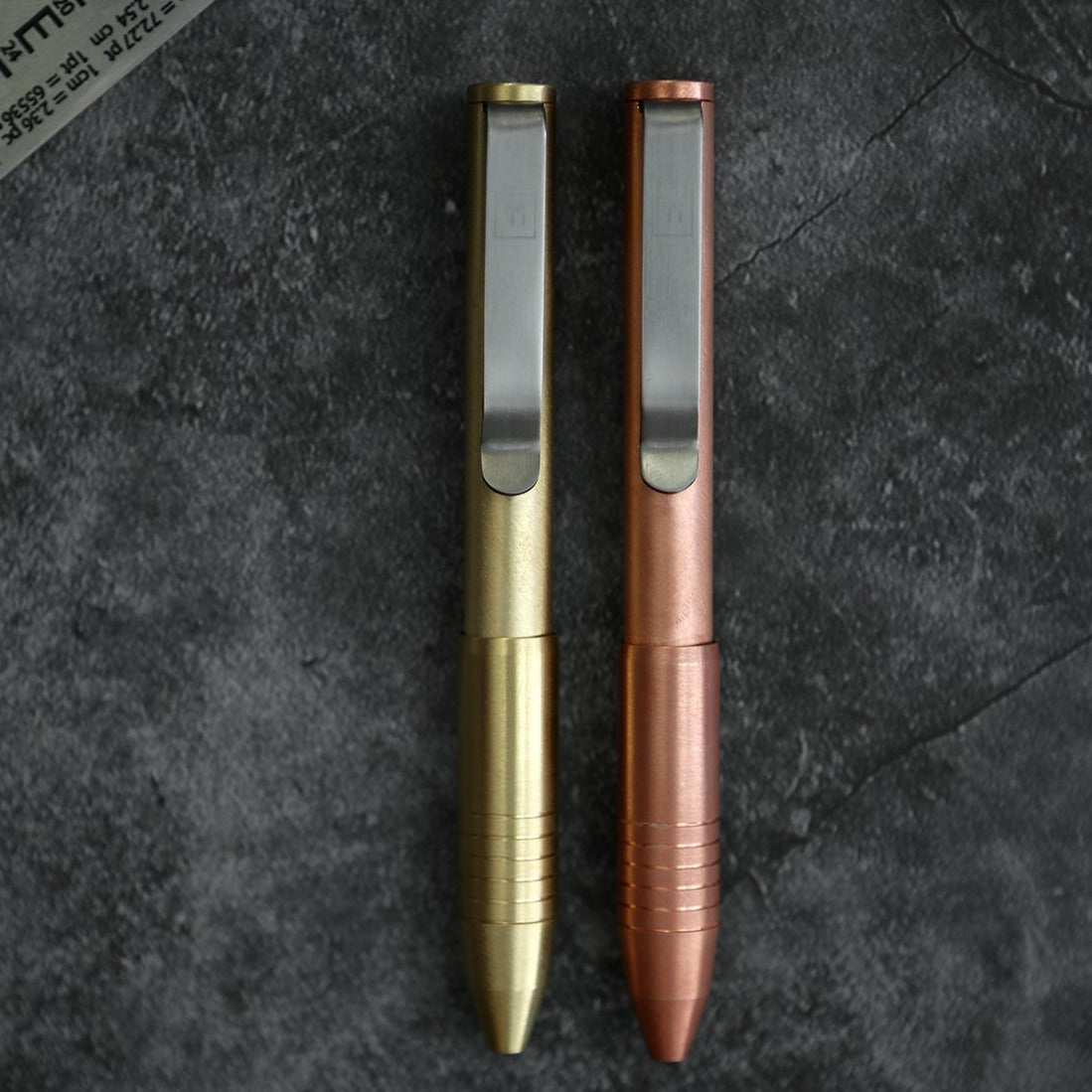 Brass & Copper Pocket Pro Pen - Big Idea Design LLC