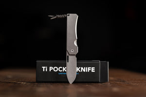 Ti Pocket Knife – Big Idea Design LLC