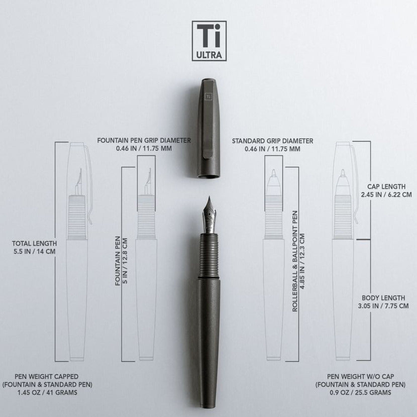 Ti Ultra Pen - Big Idea Design LLC