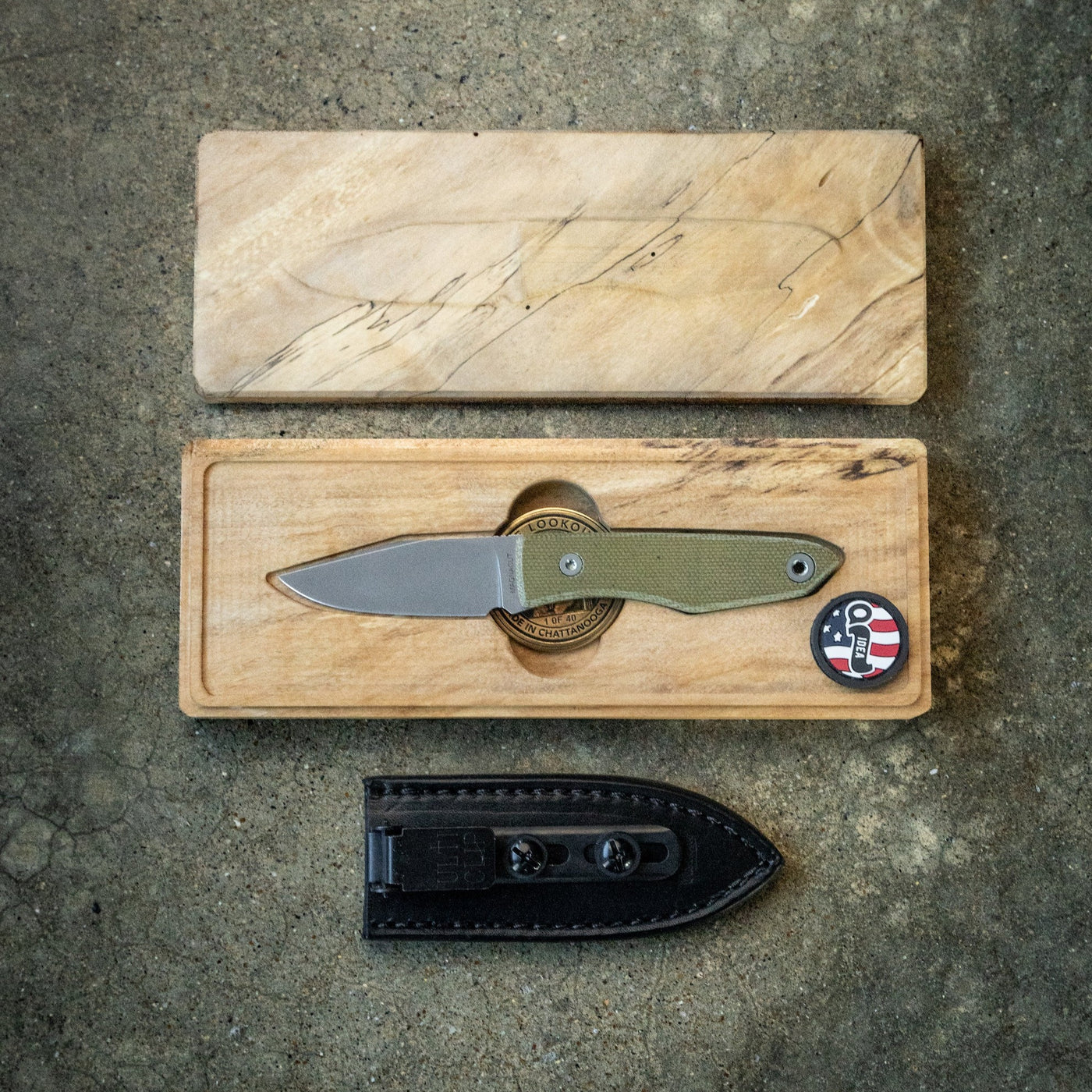 The lookout fixed blade knife
