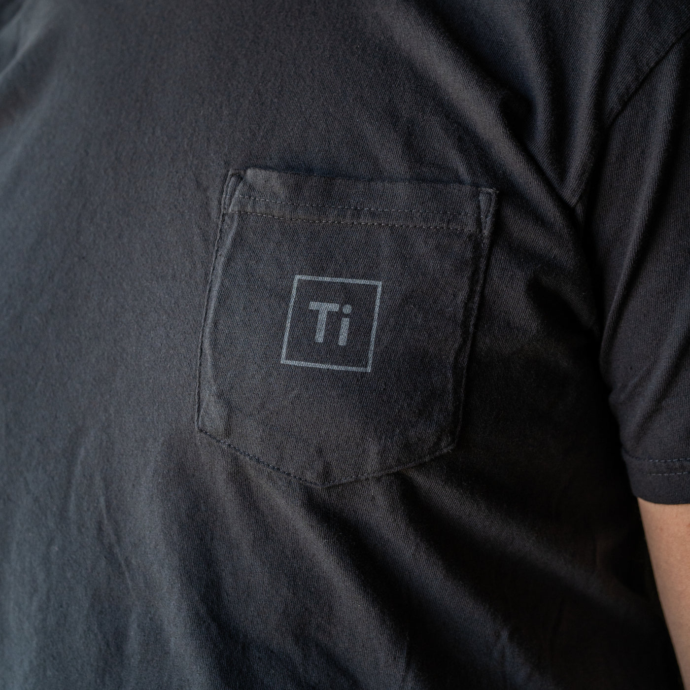 Black Ti Pocket Tee