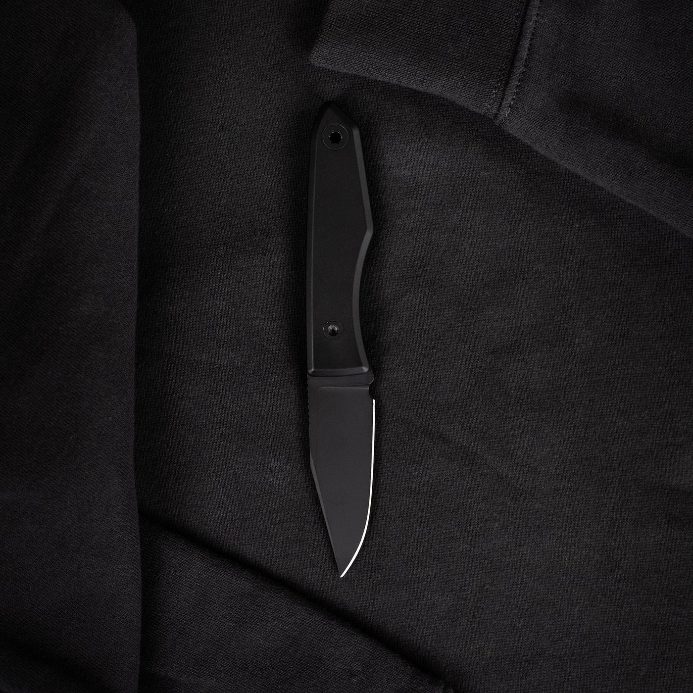 Blackout Cerakote Ti Lookout Fixed Blade