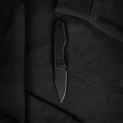 Blackout Cerakote Ti Lookout Fixed Blade