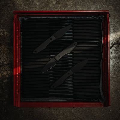 Blackout Cerakote Ti Lookout Fixed Blade