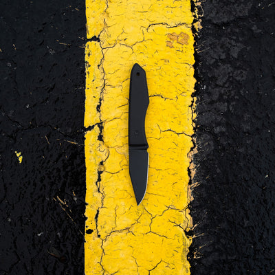 Blackout Cerakote Ti Lookout Fixed Blade