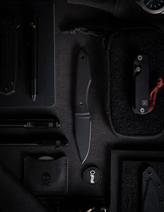 Blackout Cerakote Ti Lookout Fixed Blade *Limited Release*