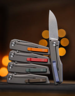 Dual Tone Cerakote Overlook Pocket Knife *Limited Release*