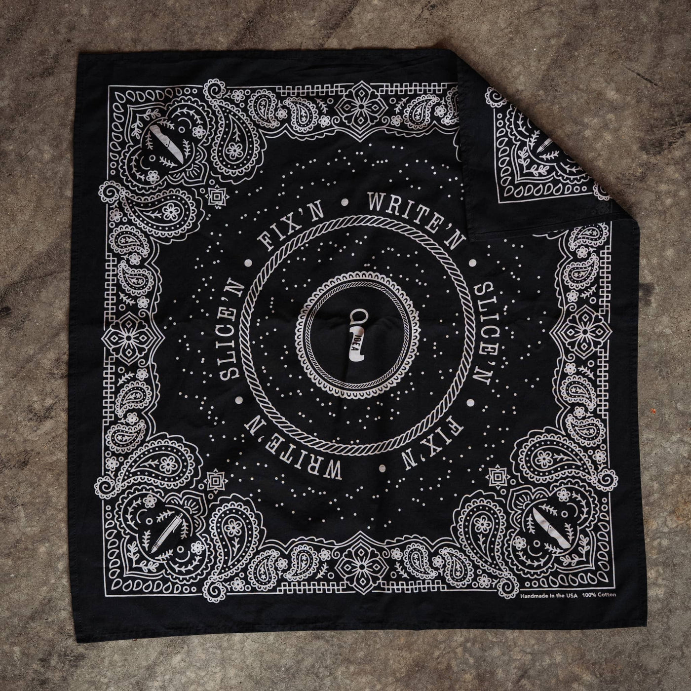 新品未使用 TENDERLOIN T-BANDANA 3 HONAI Write Fix Slice Bandana - Multi-Use EDC Accessory – Big Idea