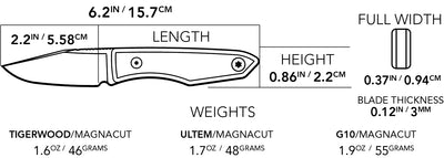 USA Lookout Fixed Blade