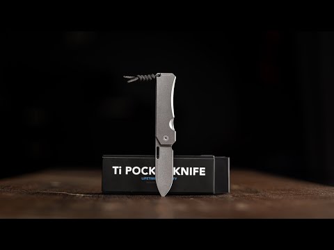 Big Idea Design Ti Utility Knife at MechanicSurplus.com