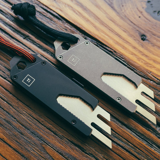 TEDDY WORKS KOMBO バーベル TPT Slide : Titanium Pocket Tool - Big Idea Design LLC