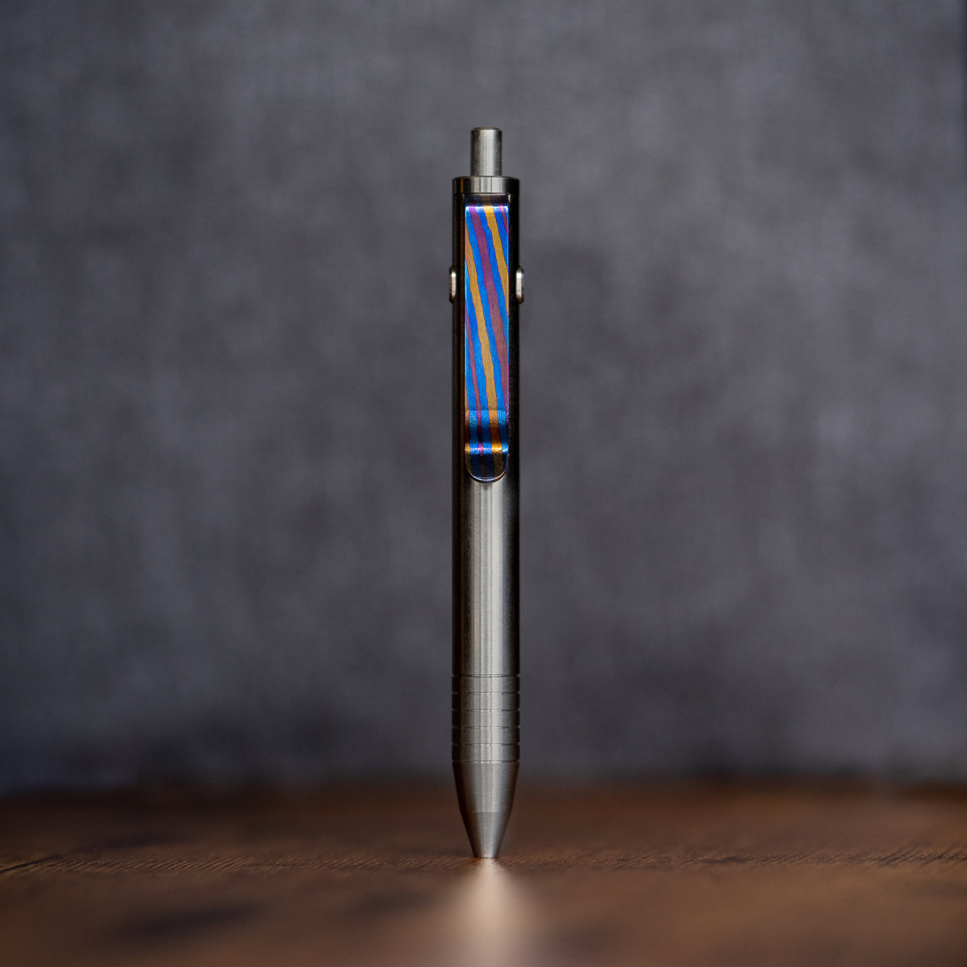 Big Idea Design Mini Dual Side Click Pen - Brass- Blade HQ