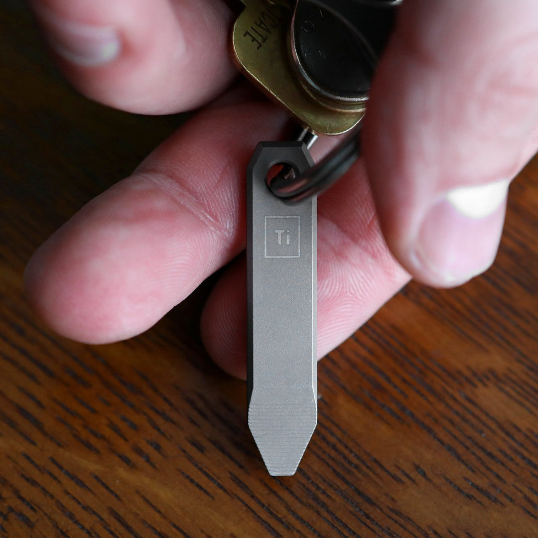 Mini Titanium Pry Bar Big Idea Design LLC
