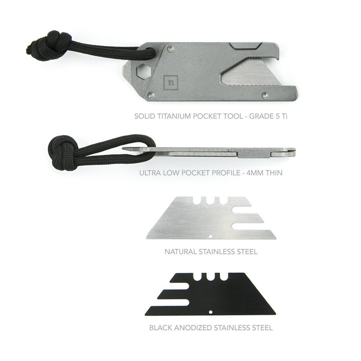 Big Idea Design - TPT Slide (Titanium Pocket Tool)