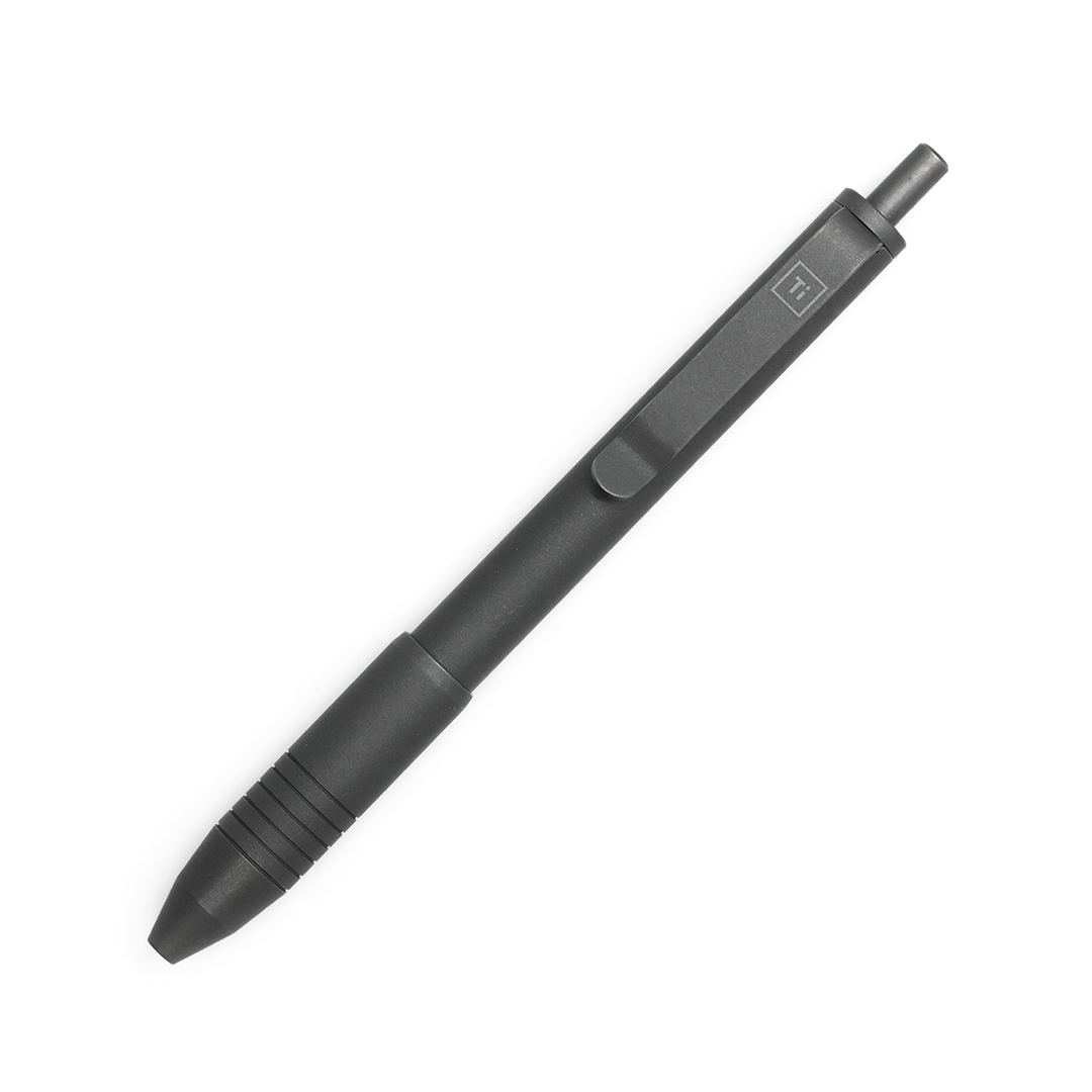 【Big idea Design】 CLICK EDC PEN ジルコニウム Titanium Click EDC Pen For Everyday Writing – Big Idea