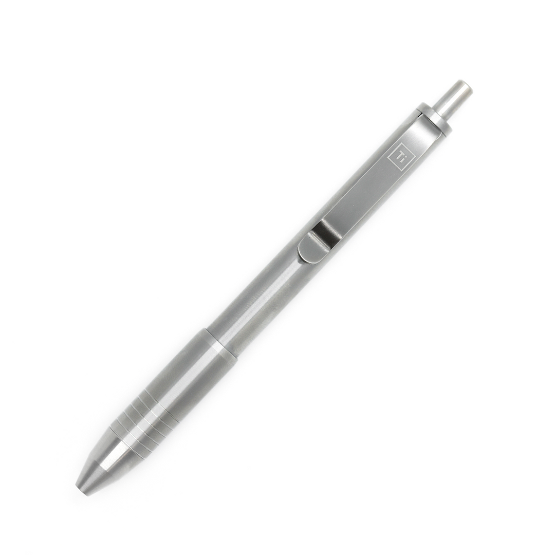 BIG IDEA DESIGN Ti Click EDCボールペン Slim Click Pen For Everyday Writing – Big Idea Design LLC