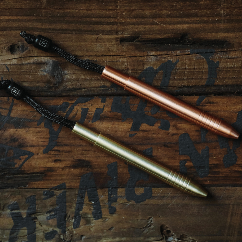 みにーペンペン様オーダー Ti Mini Pen & Brass / Copper Mini Pen – Big Idea Design LLC