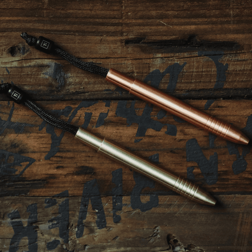 Big Idea Design Mini Click Pen (titanium Stonewashed Color Mini