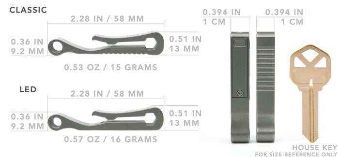 TPC Titanium Pocket Clip