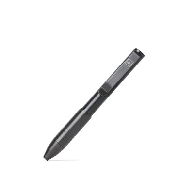 BIG IDEA DESIGN LLC Pens black tactical pocket pen with textured grip and pocket clip for everyday writing