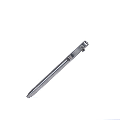 Big Idea Design LLC titanium bolt action pen with sleek metal body and durable construction