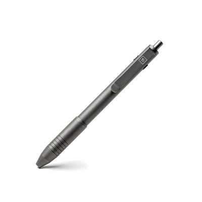 Big Idea Design LLC sleek titanium EDC pen with clip and push button for everyday carry